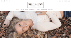 Desktop Screenshot of melissajean.us